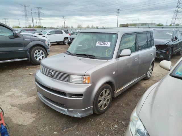 JTLKT324054027799 - 2005 TOYOTA SCION XB ნაცრისფერი ფოტო 2