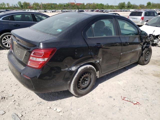 1G1JB5SBXK4100363 - 2019 CHEVROLET SONIC LS BLACK photo 4