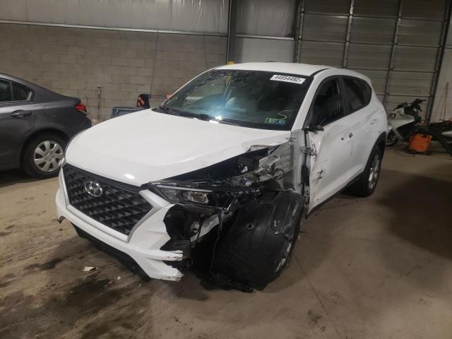 KM8J2CA49LU087309 - 2020 HYUNDAI TUCSON SE WHITE photo 2