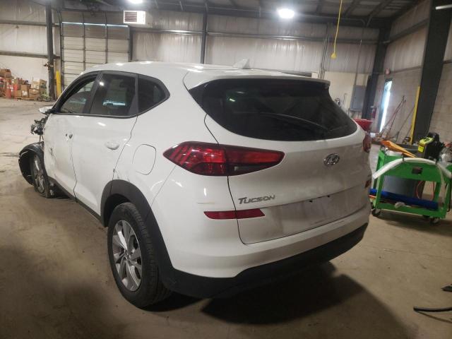 KM8J2CA49LU087309 - 2020 HYUNDAI TUCSON SE WHITE photo 3