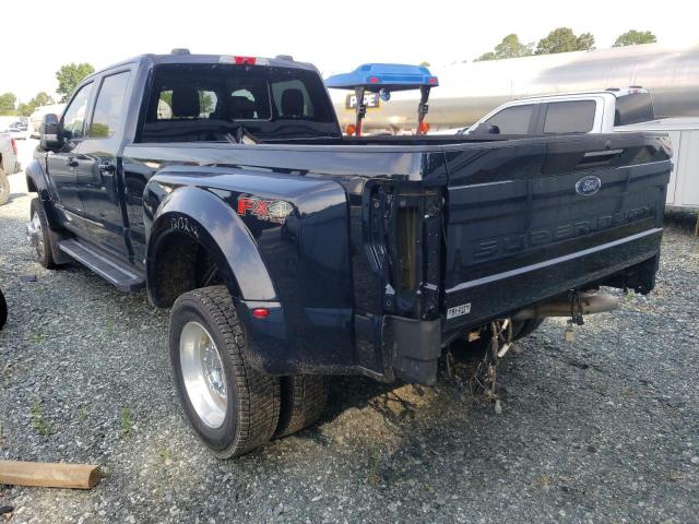 1FT8W4DT2NEC23826 - 2022 FORD F450 SUPER BLUE photo 3