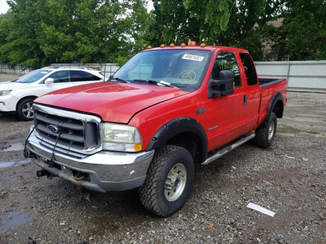 1FTSX31P13EC43163 - 2003 FORD F350 SRW S RED photo 2