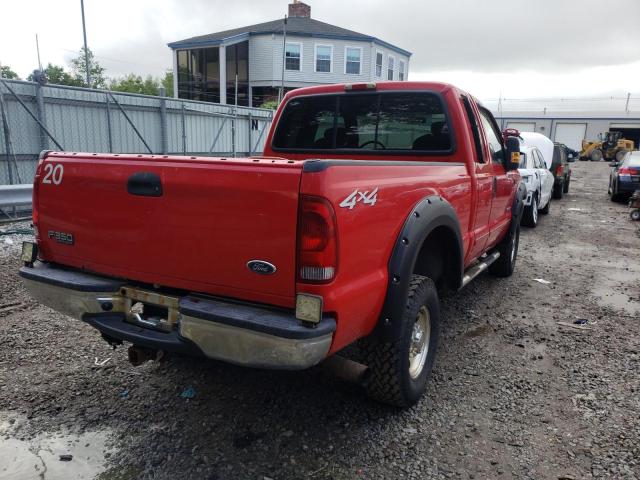 1FTSX31P13EC43163 - 2003 FORD F350 SRW S RED photo 4