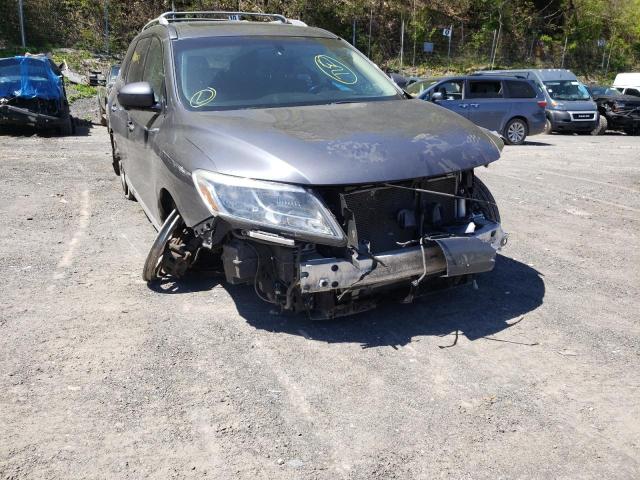 5N1AR2MM2DC630413 - 2013 NISSAN PATHFINDER GRAY photo 9