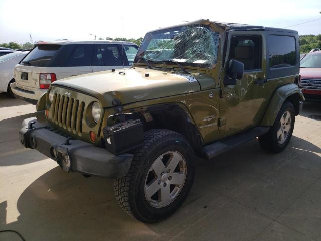 1J4FA54157L134254 - 2007 JEEP WRANGLER S GREEN photo 9