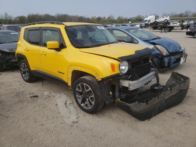 ZACCJBBT2FP****** - 2015 JEEP RENEGADE L YELLOW photo 1