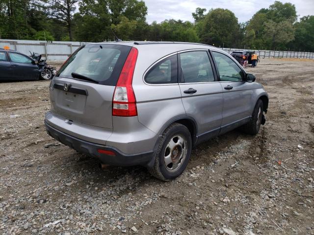 JHLRE48307C029086 - 2007 HONDA CR-V LX SILVER photo 4