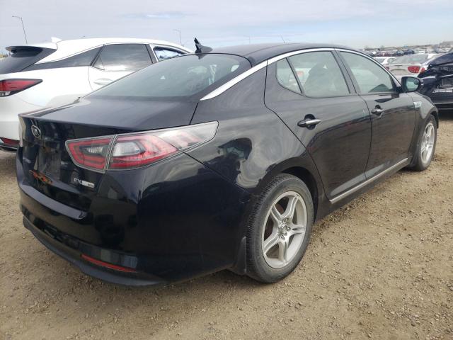 KNAGN4AD9E5074551 - 2014 KIA OPTIMA HYB BLACK photo 4