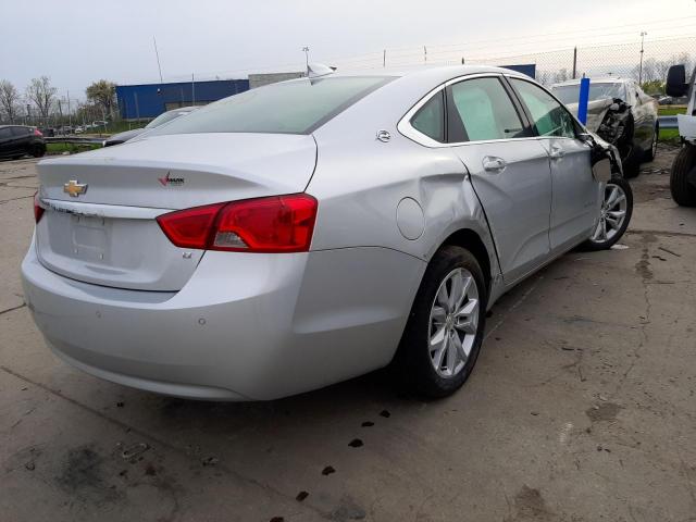 2G1105SA4H9190502 - 2017 CHEVROLET IMPALA SILVER photo 4