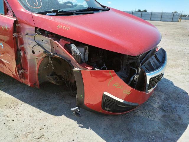 KNDPB3AC6E7664255 - 2014 KIA SPORTAGE B RED photo 9