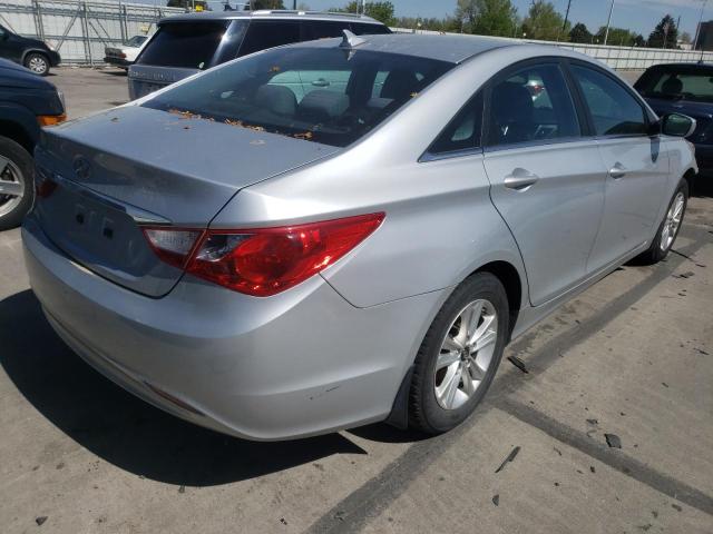 5NPEB4AC6BH113294 - 2011 HYUNDAI SONATA GLS GRAY photo 4