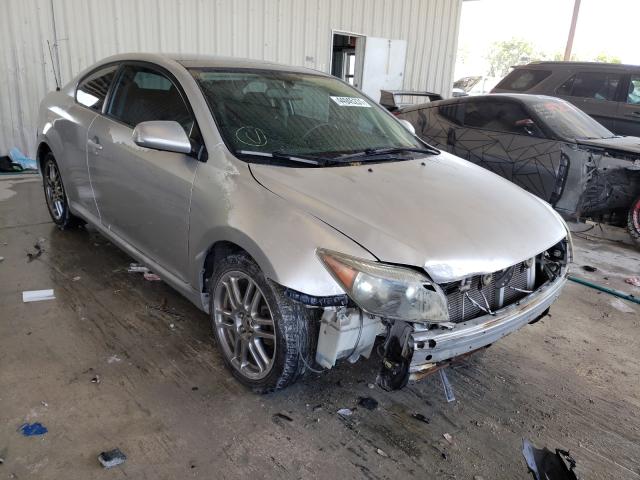 JTKDE177650049263 - 2005 TOYOTA SCION TC GRAY photo 1