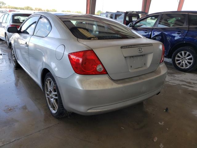 JTKDE177650049263 - 2005 TOYOTA SCION TC GRAY photo 3