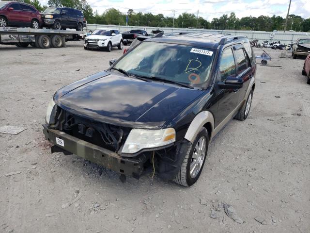 1FMDK07W18GA27180 - 2008 FORD TAURUS X E BLACK photo 2