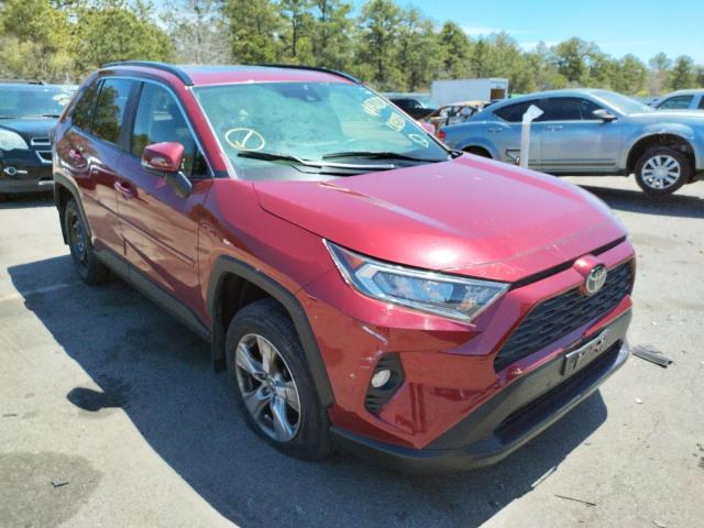 JTMP1RFV1KD009109 - 2019 TOYOTA RAV 4 RED photo 1