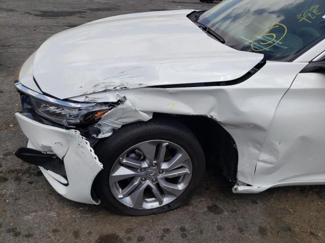 1HGCV1F19LA064185 - 2020 HONDA ACCORD LX WHITE photo 9