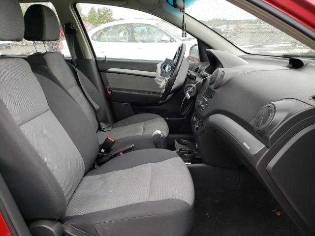 KL1TD6DEXBB245879 - 2011 CHEVROLET AVEO LS 红色 照片 5