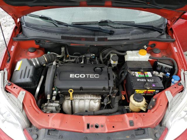 KL1TD6DEXBB245879 - 2011 CHEVROLET AVEO LS 红色 照片 7