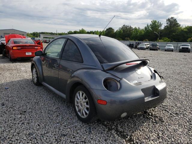 3VWCK31C55M409081 - 2005 VOLKSWAGEN NEW BEETLE 灰色 照片 3