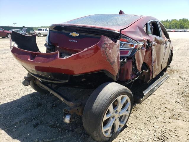 1G1RB6S51HU180051 - 2017 CHEVROLET VOLT PREMI MAROON photo 4