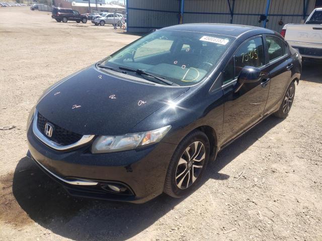 19XFB2F91DE034256 - 2013 HONDA CIVIC EXL Qara foto 2