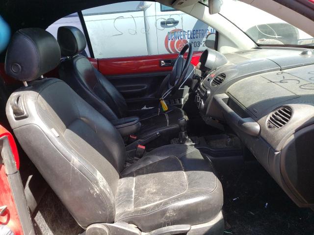 3VWSF31YX6M326078 - 2006 VOLKSWAGEN NEW BEETLE 红色 照片 5