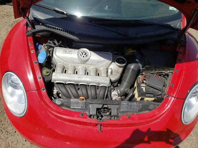 3VWSF31YX6M326078 - 2006 VOLKSWAGEN NEW BEETLE 红色 照片 7