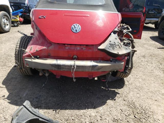 3VWSF31YX6M326078 - 2006 VOLKSWAGEN NEW BEETLE 红色 照片 9