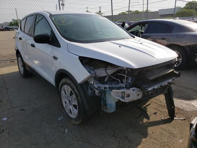 1FMCU0F76DUD79862 - 2013 FORD ESCAPE S WHITE photo 1