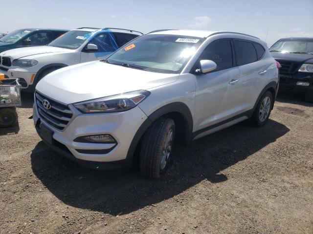 KM8J3CA41JU627830 - 2018 HYUNDAI TUCSON SEL SILVER photo 2