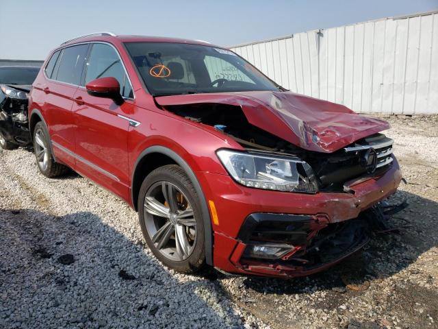 3VV2B7AX4JM162446 - 2018 VOLKSWAGEN TIGUAN SE MAROON photo 1