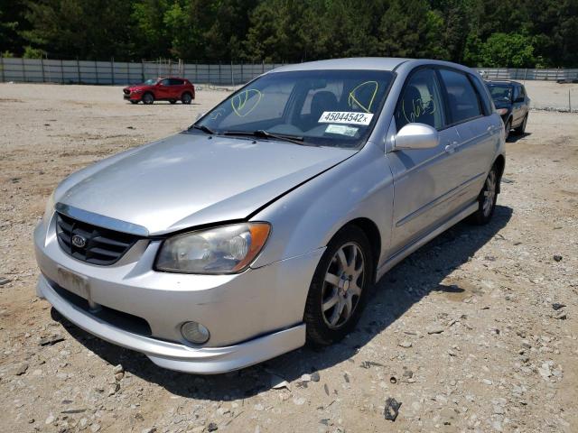 KNAFE162465227873 - 2006 KIA SPECTRA5 SILVER photo 2