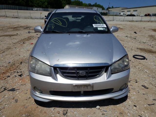 KNAFE162465227873 - 2006 KIA SPECTRA5 SILVER photo 9