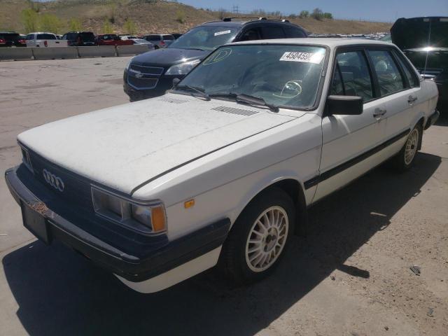 WAUFB0856EA162069 - 1984 AUDI 4000 WHITE photo 2