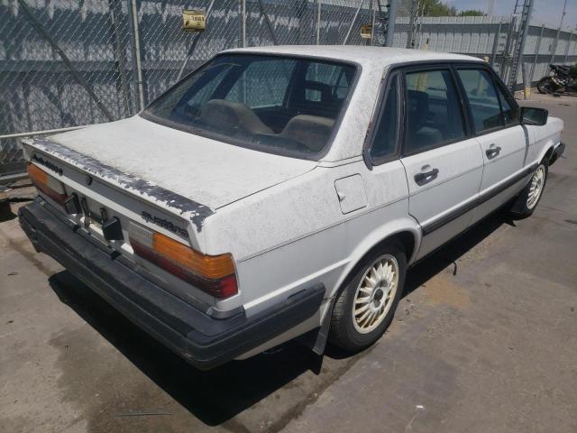 WAUFB0856EA162069 - 1984 AUDI 4000 WHITE photo 4