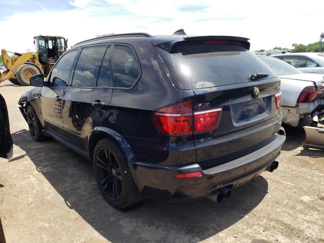 5YMGY0C52ALK25123 - 2010 BMW X5 M BLUE photo 3