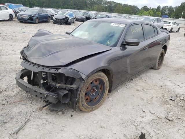 2C3CDXHG8FH852245 - 2015 DODGE CHARGER SX GRAY photo 2