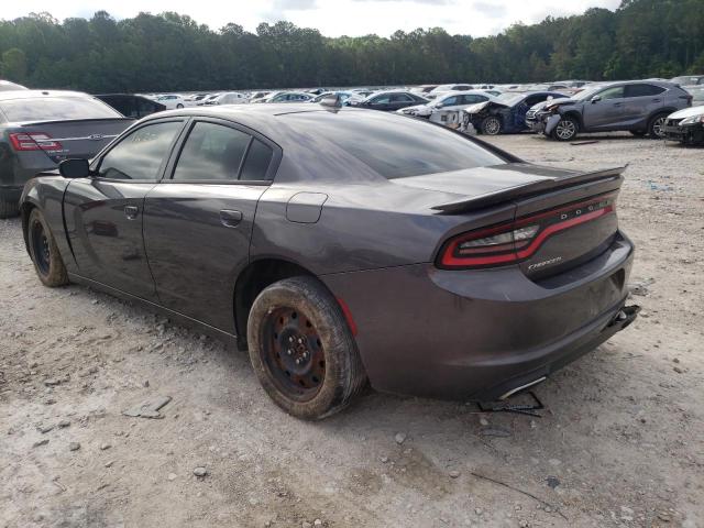 2C3CDXHG8FH852245 - 2015 DODGE CHARGER SX GRAY photo 3