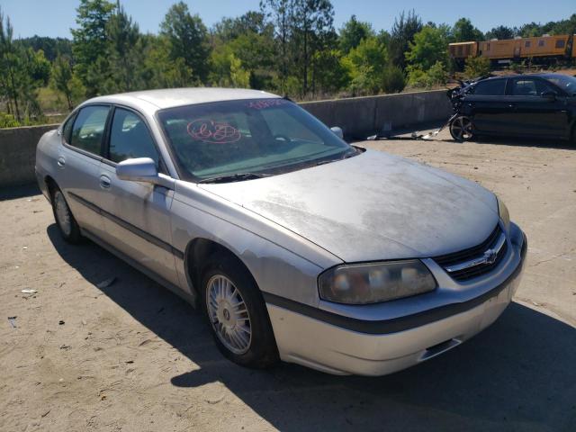 2G1WF55K019325408 - 2001 CHEVROLET IMPALA SILVER photo 1