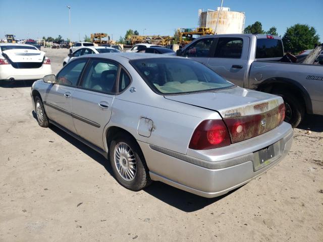 2G1WF55K019325408 - 2001 CHEVROLET IMPALA SILVER photo 3