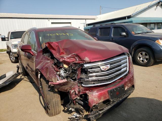 1GYKNDRS0JZ168072 - 2018 CADILLAC XT5 LUXURY MAROON photo 1