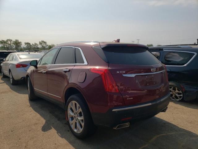 1GYKNDRS0JZ168072 - 2018 CADILLAC XT5 LUXURY MAROON photo 3