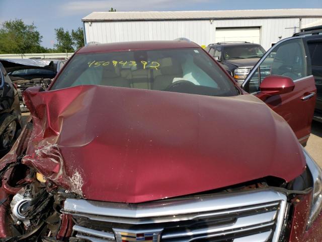 1GYKNDRS0JZ168072 - 2018 CADILLAC XT5 LUXURY MAROON photo 7