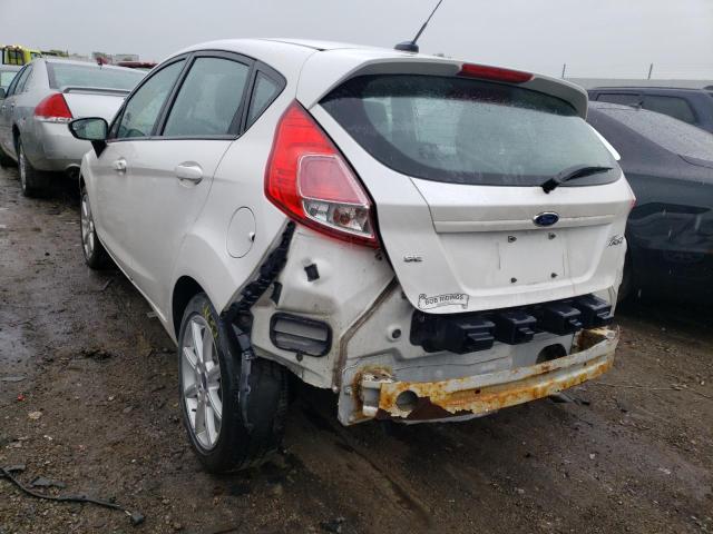 3FADP4EJ1GM158043 - 2016 FORD FIESTA SE WHITE photo 3