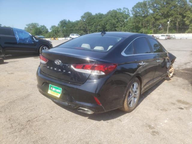 5NPE34AF4JH612312 - 2018 HYUNDAI SONATA SPO BLACK photo 4