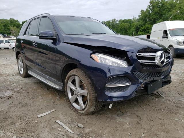 4JGDA5HB2GA766541 - 2016 MERCEDES-BENZ GLE 350 4M BLUE photo 1