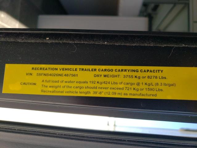 5SFNB4026NE487561 - 2022 HEART LAND MALLARD 白色 照片 10