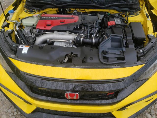 SHHFK8G04MU202984 - 2021 HONDA CIVIC TYPE YELLOW photo 7