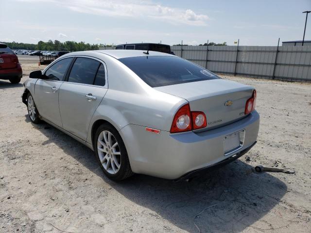 1G1ZE5EU1BF348805 - 2011 CHEVROLET MALIBU LTZ ვერცხლისფერი ფოტო 3