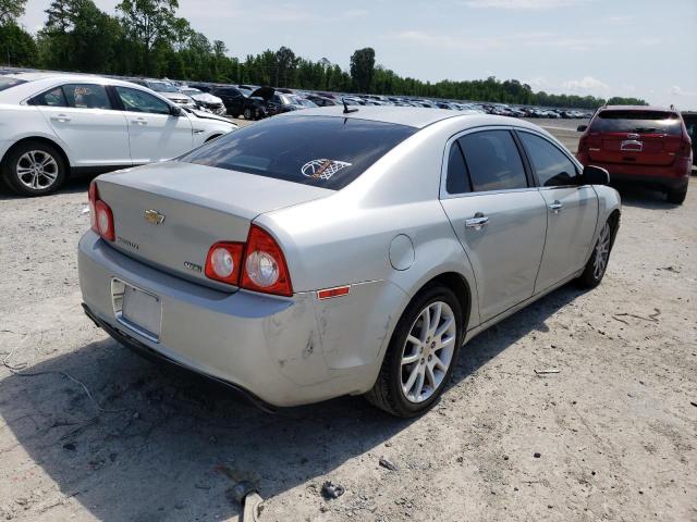 1G1ZE5EU1BF348805 - 2011 CHEVROLET MALIBU LTZ ვერცხლისფერი ფოტო 4
